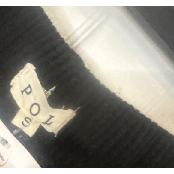 Women's POL Black Patchwork Wide Leg Pants - Picture 3 of 3